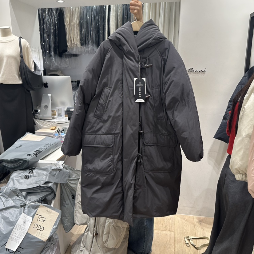 BRUNI/RICOTTA韓國直郵㊣女士新品人氣休閑熱賣長款羽絨服BRUNI/RICOTTA長款羽絨服圖色3