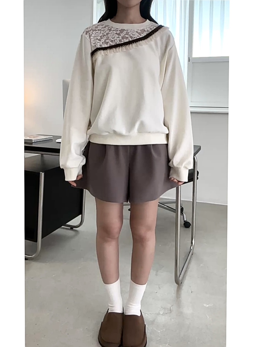 CLASSY-O韓國代購㊣女裝新品25秋冬推薦真品熱賣休閑職業衛衣CLASSY-O衛衣