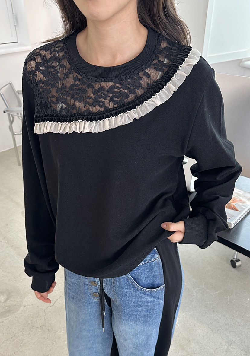 CLASSY-O韓國代購㊣女裝新品25秋冬推薦真品熱賣休閑職業衛衣CLASSY-O衛衣