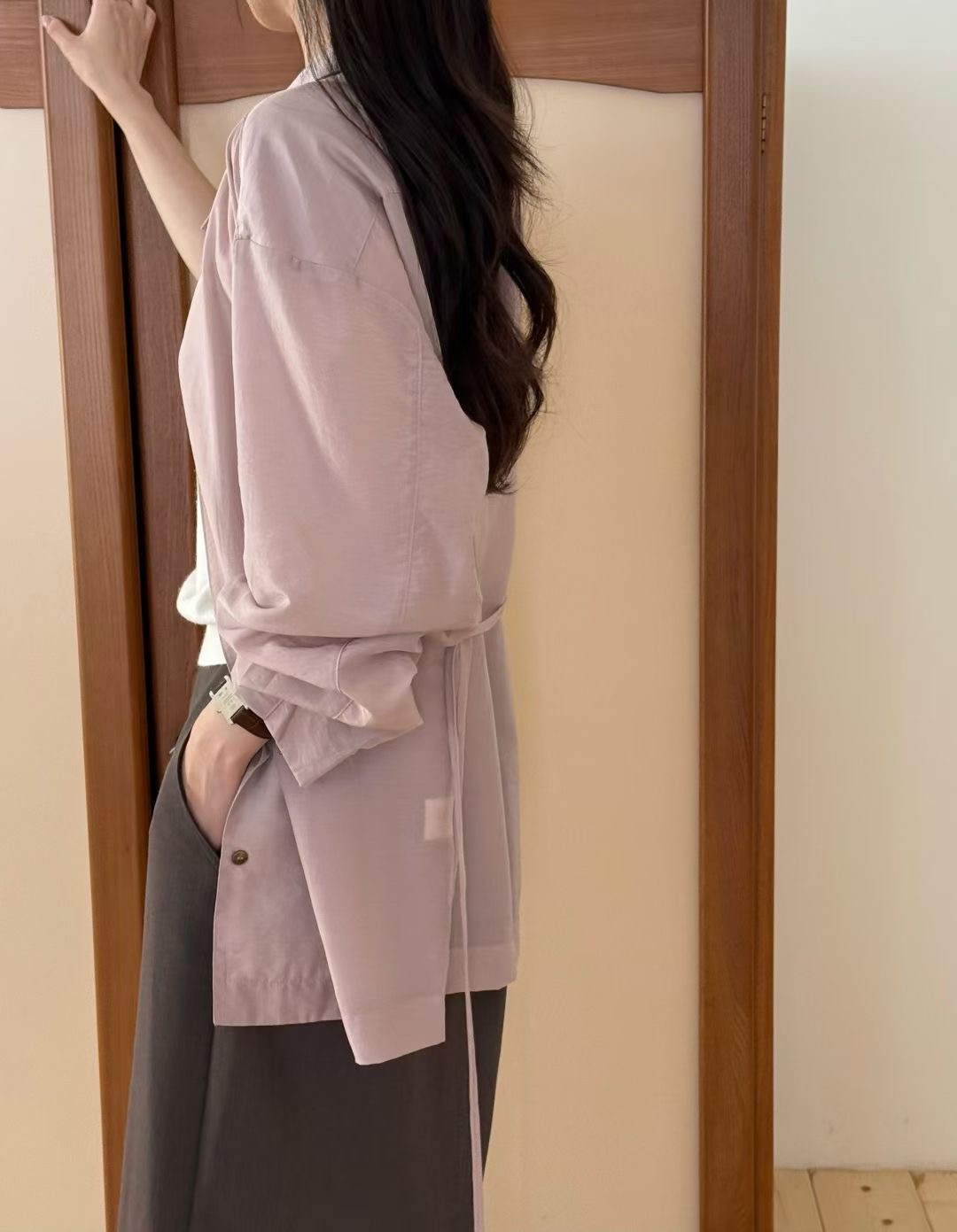 AMYGRACE東大門㊣代購女裝新款真品熱賣職業推薦襯衫蕾絲衫AMYGRACE襯衫/蕾絲衫