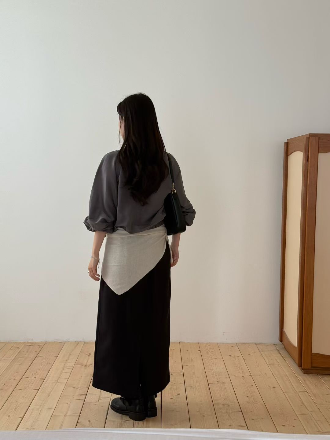 AMYGRACE東大門㊣代購女裝新品人氣休閑真品職業時尚圍巾披肩AMYGRACE圍巾/披肩