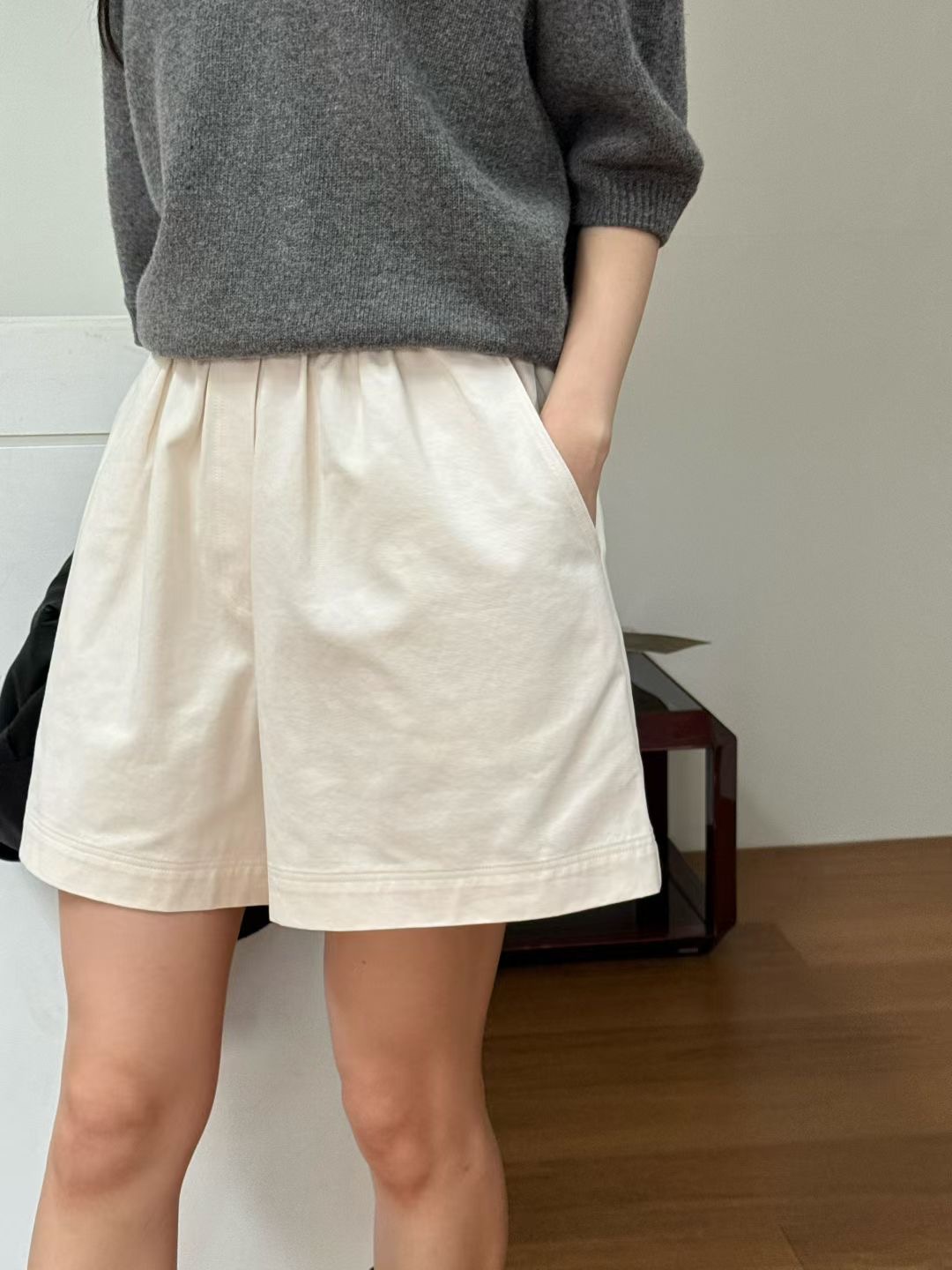 AMYGRACE韓國代購㊣女士新品真品職業人氣休閑推薦熱賣短褲AMYGRACE短褲圖色2