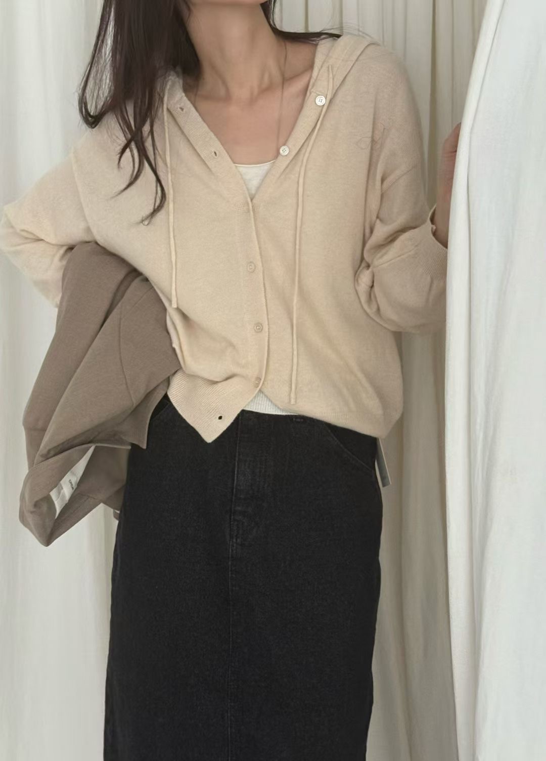 AMYGRACE東大門㊣代購女士新款職業休閑人氣25秋冬熱賣針織衫AMYGRACE針織衫