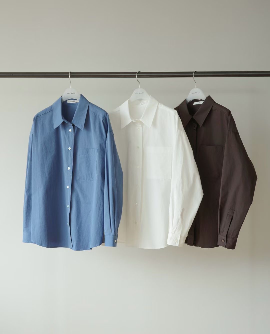 AMYGRACE東大門㊣代購女士新品25秋冬職業真品時尚襯衫蕾絲衫AMYGRACE襯衫/蕾絲衫