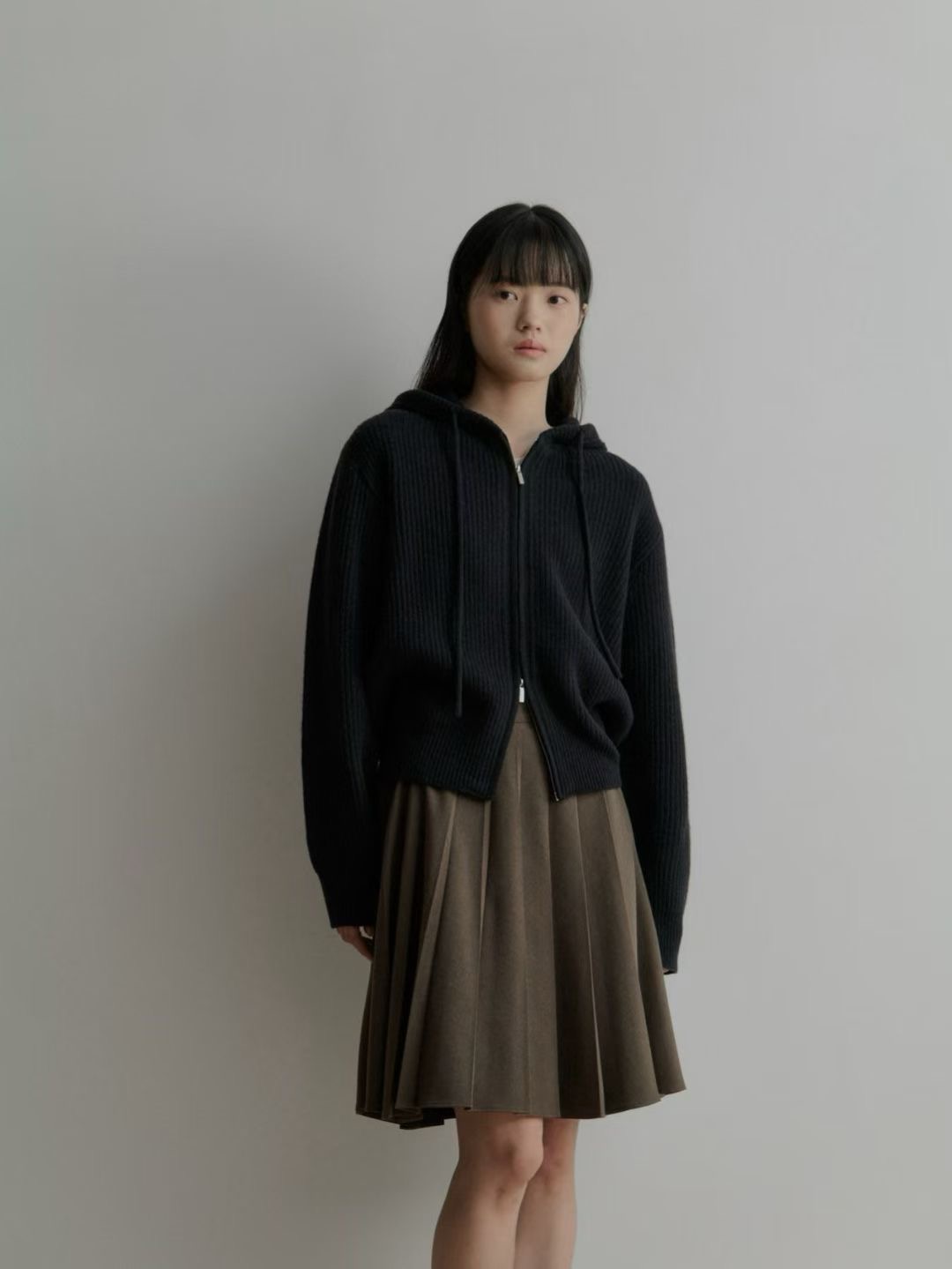 AMYGRACE韓國代購㊣女裝新款休閑25秋冬時尚熱賣推薦真品夾克AMYGRACE夾克圖色3