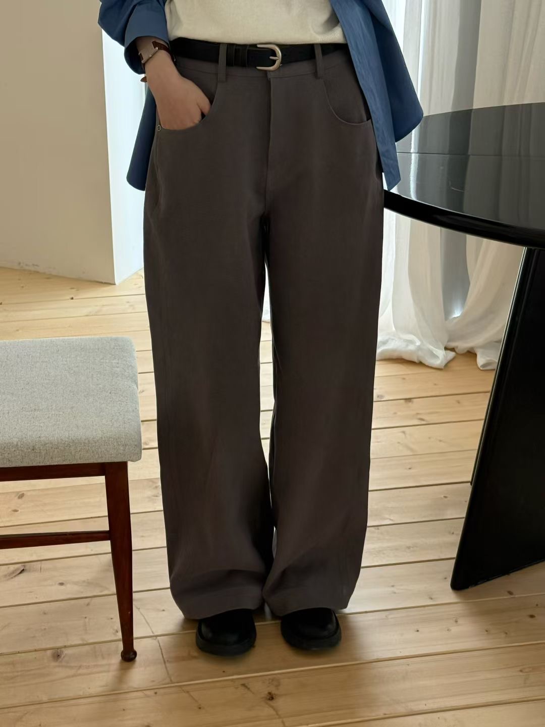 AMYGRACE東大門㊣直郵女士新款人氣推薦休閑熱賣職業休閑褲AMYGRACE休閑褲