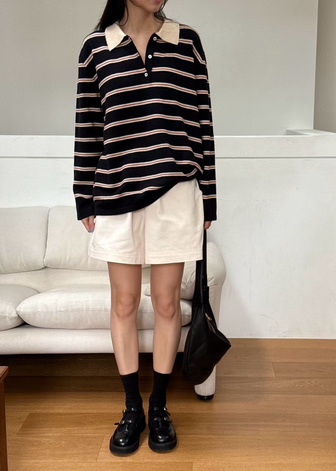 AMYGRACE韓國直郵㊣女士新品真品熱賣休閑25秋冬人氣長袖T恤AMYGRACE長袖T恤