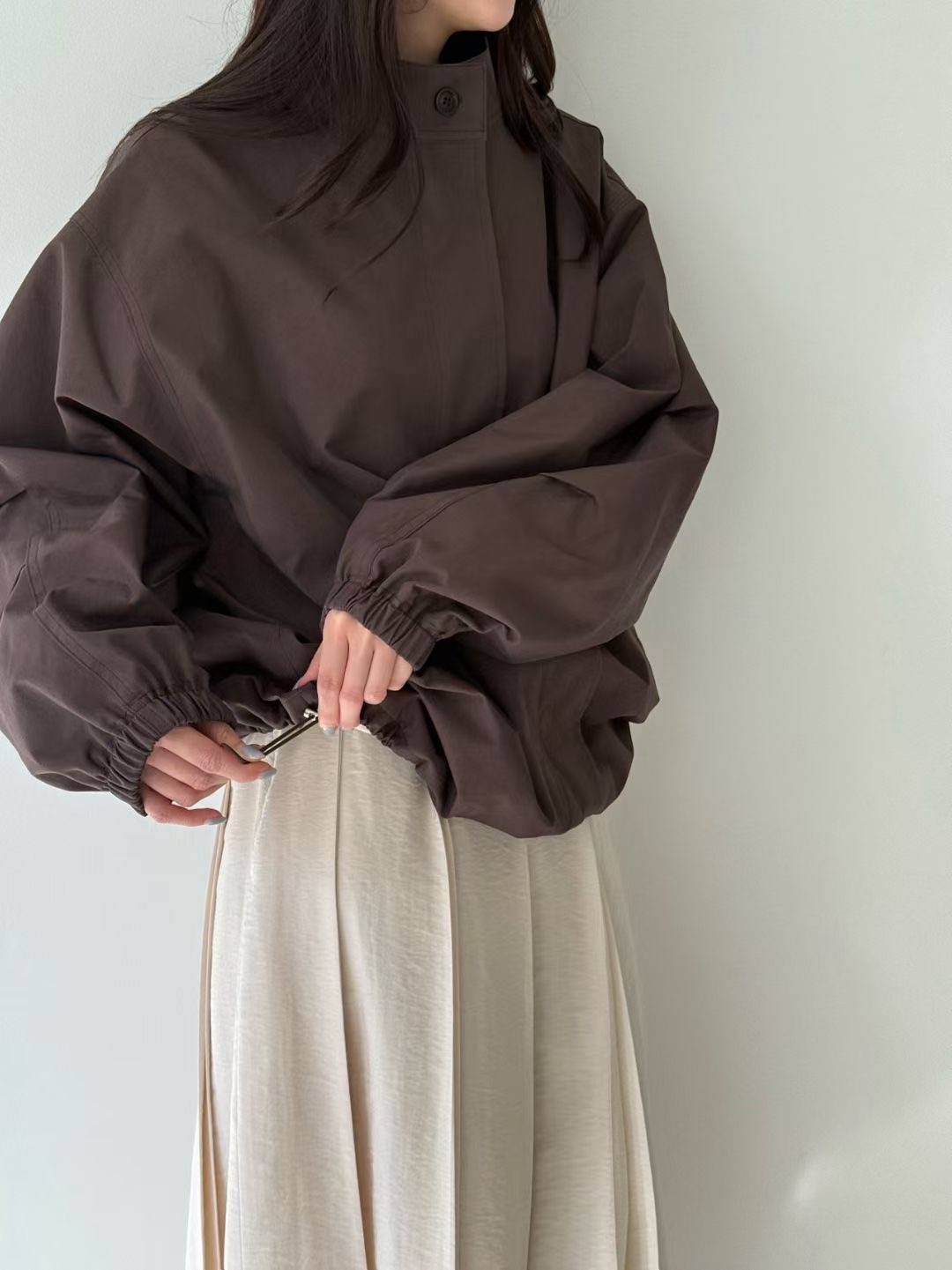 AMYGRACE韓國直郵㊣女裝新款人氣休閑時尚推薦25秋冬熱賣夾克AMYGRACE夾克