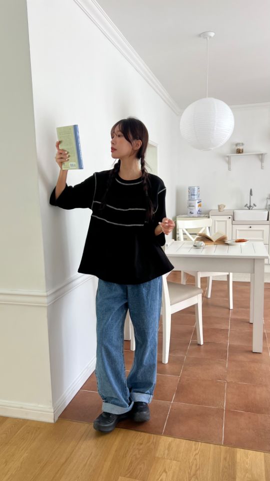 HEY/TO SEWING韓國代購㊣女士新款真品熱賣人氣時尚推薦衛衣BY HEY/TO SEWING衛衣