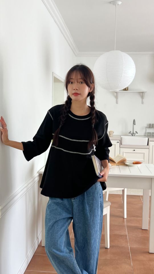 HEY/TO SEWING韓國代購㊣女士新款真品熱賣人氣時尚推薦衛衣BY HEY/TO SEWING衛衣