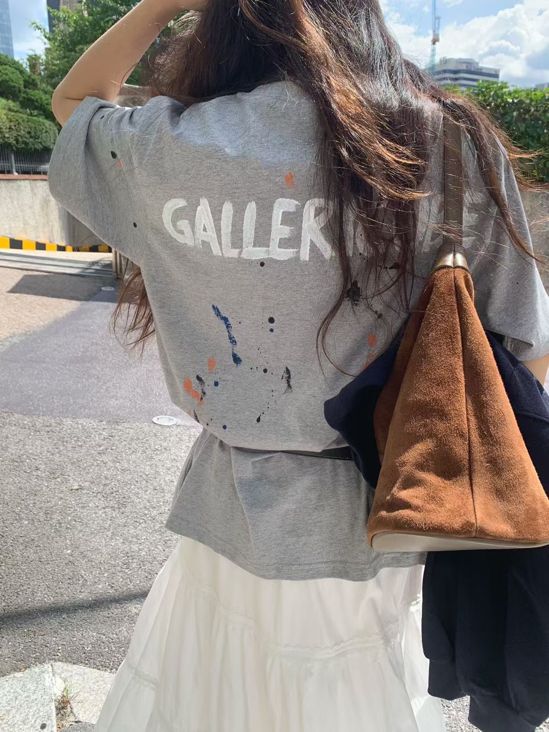 UNCOVER CUBE韓國直郵㊣女士新款真品時尚人氣熱賣職業T恤LALAGIRLT恤