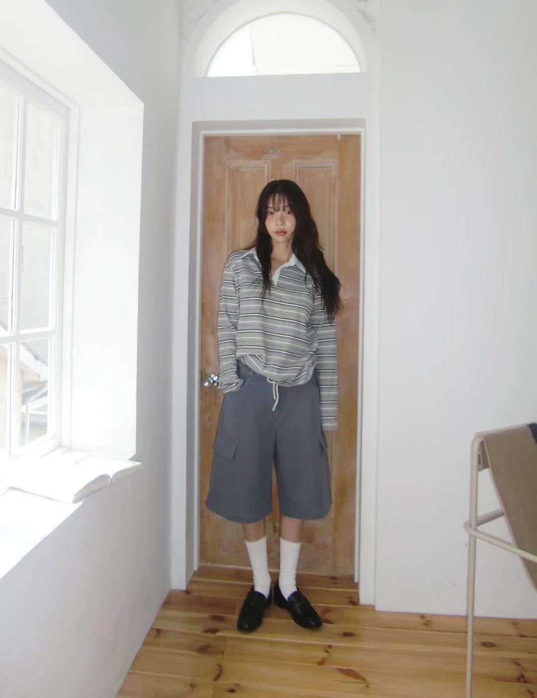 UNCOVER CUBE東大門㊣直郵女裝新款休閑熱賣25秋冬推薦休閑褲LALAGIRL休閑褲