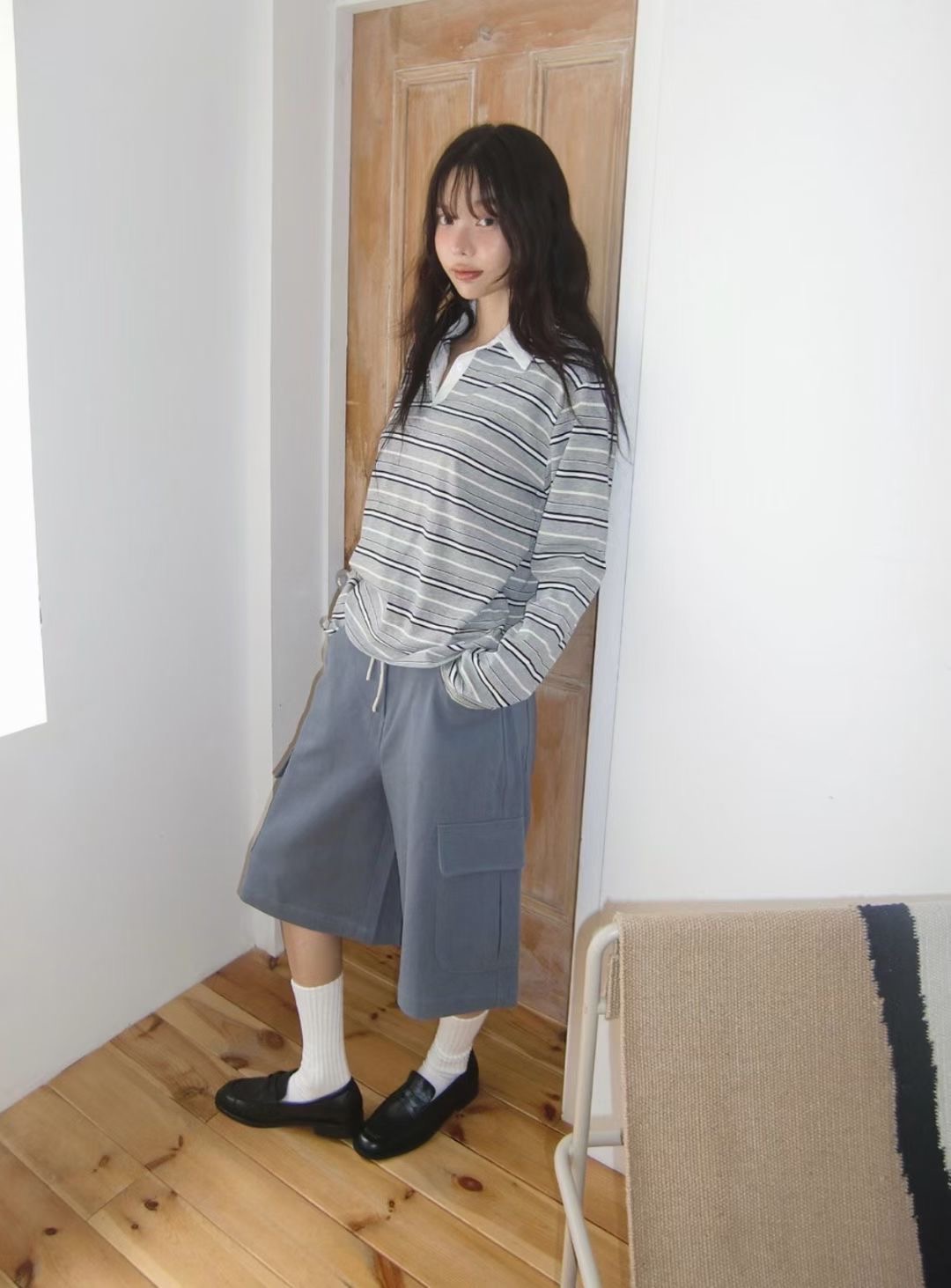 UNCOVER CUBE東大門㊣直郵女裝新款休閑熱賣25秋冬推薦休閑褲LALAGIRL休閑褲
