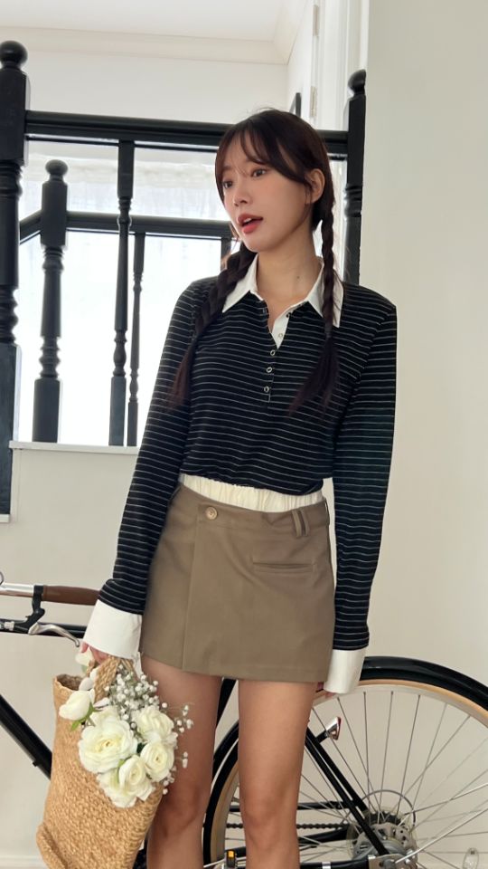 HEY/TO SEWING東大門㊣實拍女士新品真品熱賣職業長袖T恤BY HEY/TO SEWING長袖T恤
