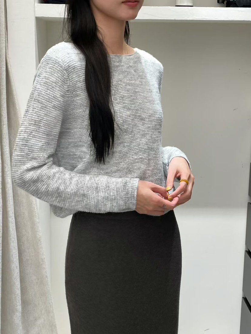 OLA韓國直郵㊣女裝新品職業人氣推薦時尚休閑真品25秋冬針織衫mellor/OLA針織衫