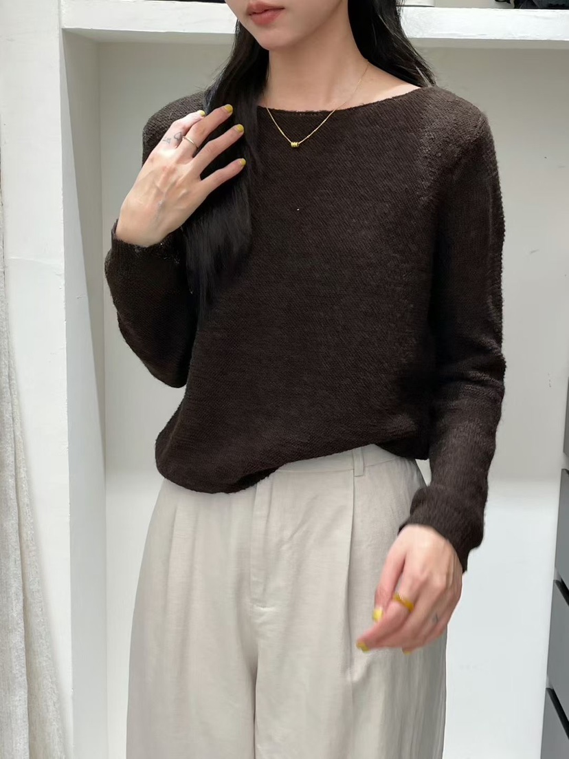 OLA韓國直郵㊣女裝新品職業人氣推薦時尚休閑真品25秋冬針織衫mellor/OLA針織衫