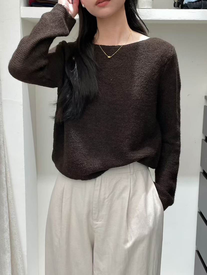 OLA韓國直郵㊣女裝新品職業人氣推薦時尚休閑真品25秋冬針織衫mellor/OLA針織衫
