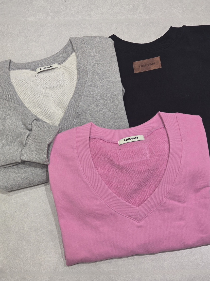 LIKEVAM東大門㊣代購女裝新款職業25秋冬人氣真品衛衣不含內搭LIKEVAM衛衣