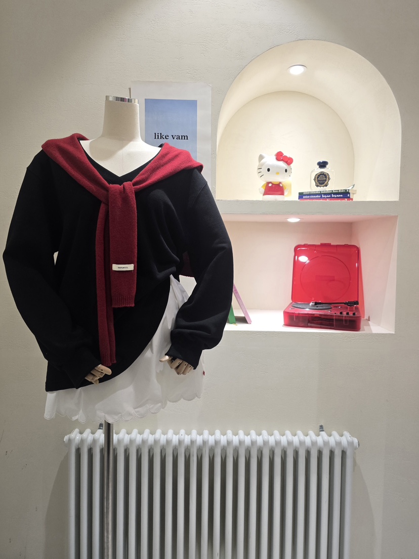 LIKEVAM東大門㊣代購女裝新款職業25秋冬人氣真品衛衣不含內搭LIKEVAM衛衣