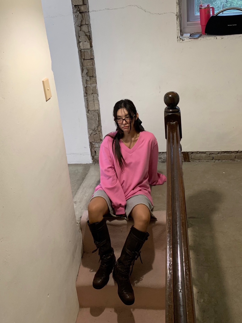 LIKEVAM東大門㊣代購女裝新款職業25秋冬人氣真品衛衣不含內搭LIKEVAM衛衣