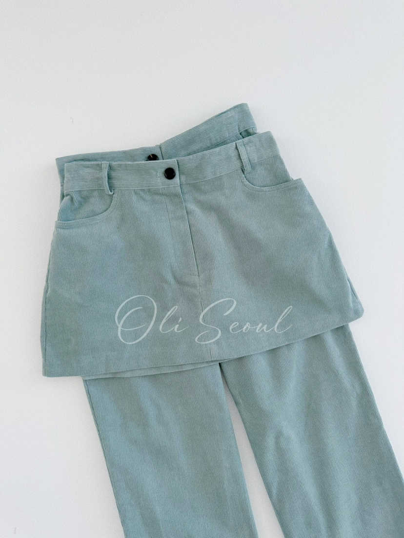 OLI SEOUL東大門㊣代購女士新品時尚休閑推薦休閑褲不含裙OLI SEOUL休閑褲