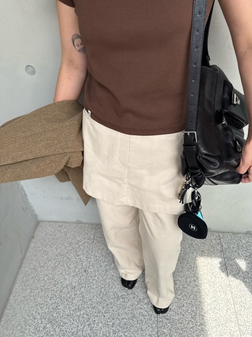 OLI SEOUL東大門㊣代購女士新品時尚休閑推薦休閑褲不含裙OLI SEOUL休閑褲