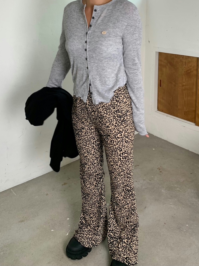 LIKEVAM韓國代購㊣女裝新品推薦25秋冬熱賣休閑休閑褲天鵝絨LIKEVAM休閑褲