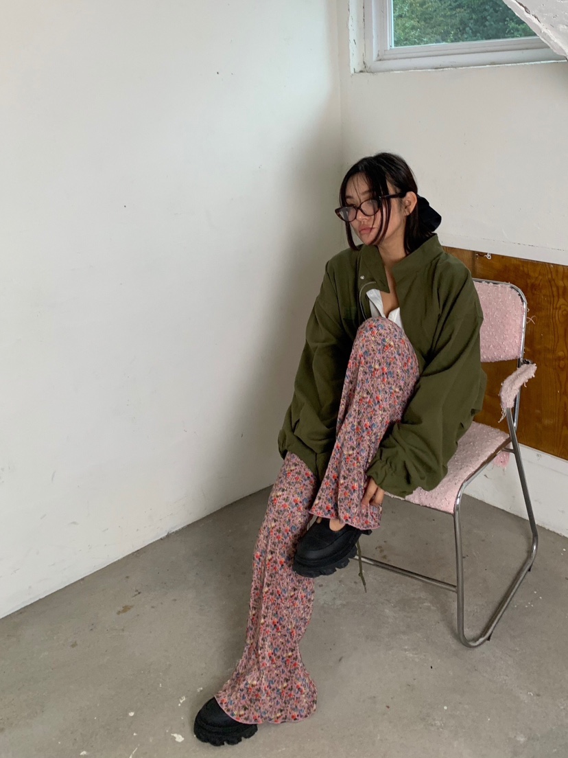 LIKEVAM韓國代購㊣女裝新品推薦25秋冬熱賣休閑休閑褲天鵝絨LIKEVAM休閑褲