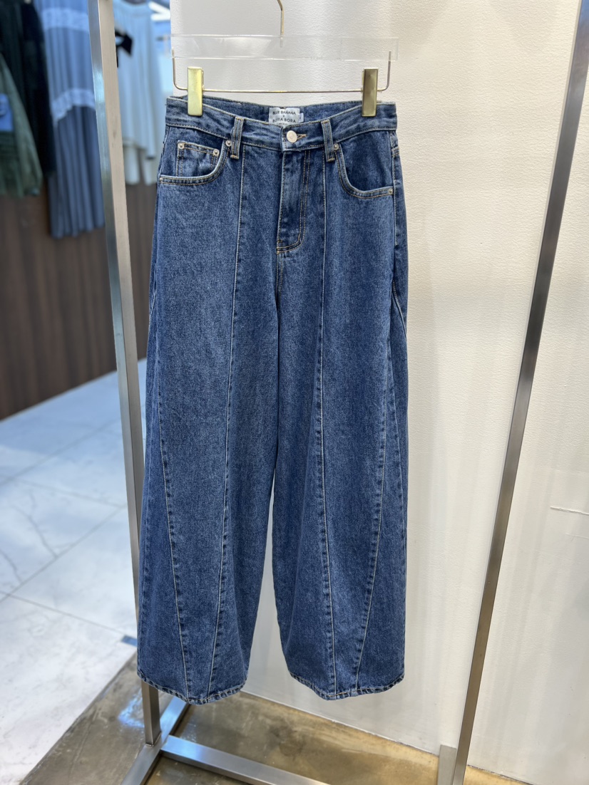BLUE BANANA韓國代購㊣女士新品人氣熱賣25秋冬推薦牛仔褲BLUE BANANA牛仔褲