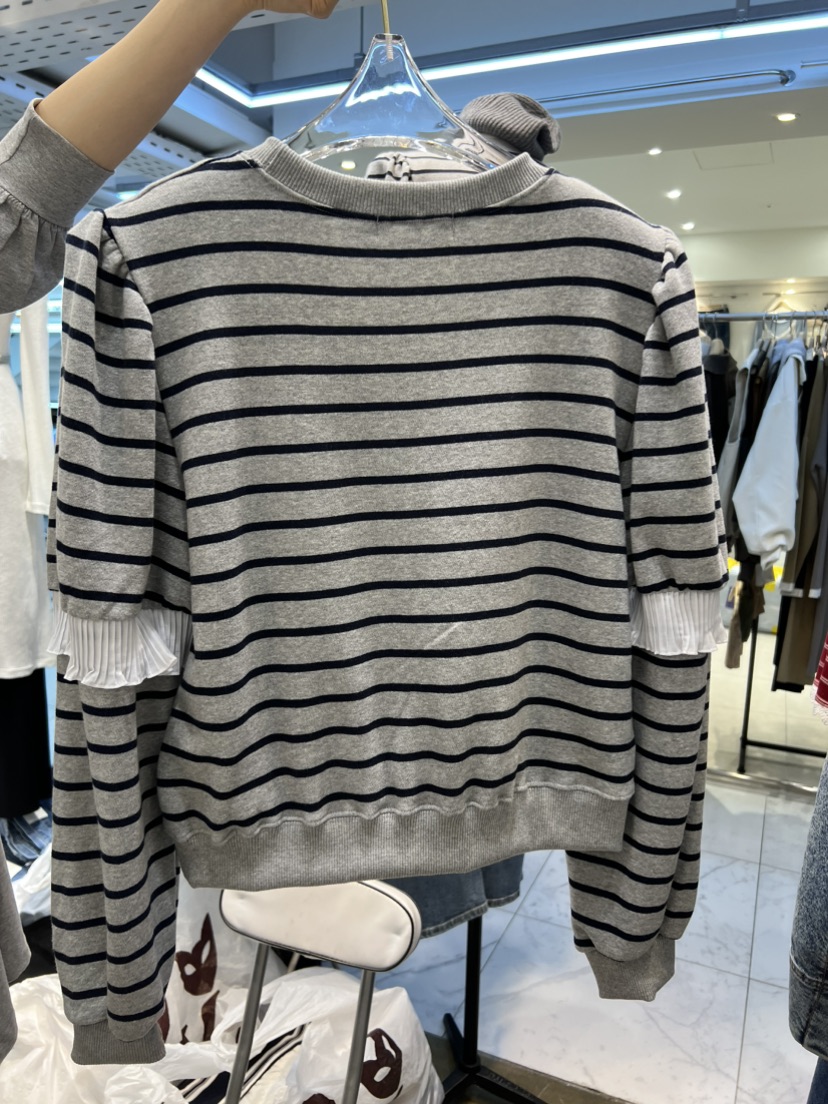 BLUE BANANA韓國代購㊣女裝新品25秋冬熱賣真品職業休閑衛衣BLUE BANANA衛衣