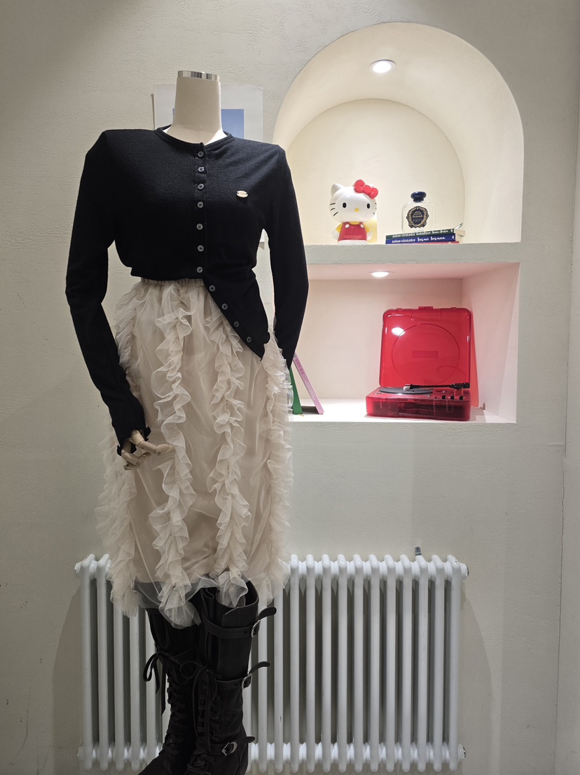 LIKEVAM韓國代購㊣女裝新品人氣熱賣時尚職業推薦長袖T恤開衫LIKEVAM長袖T恤