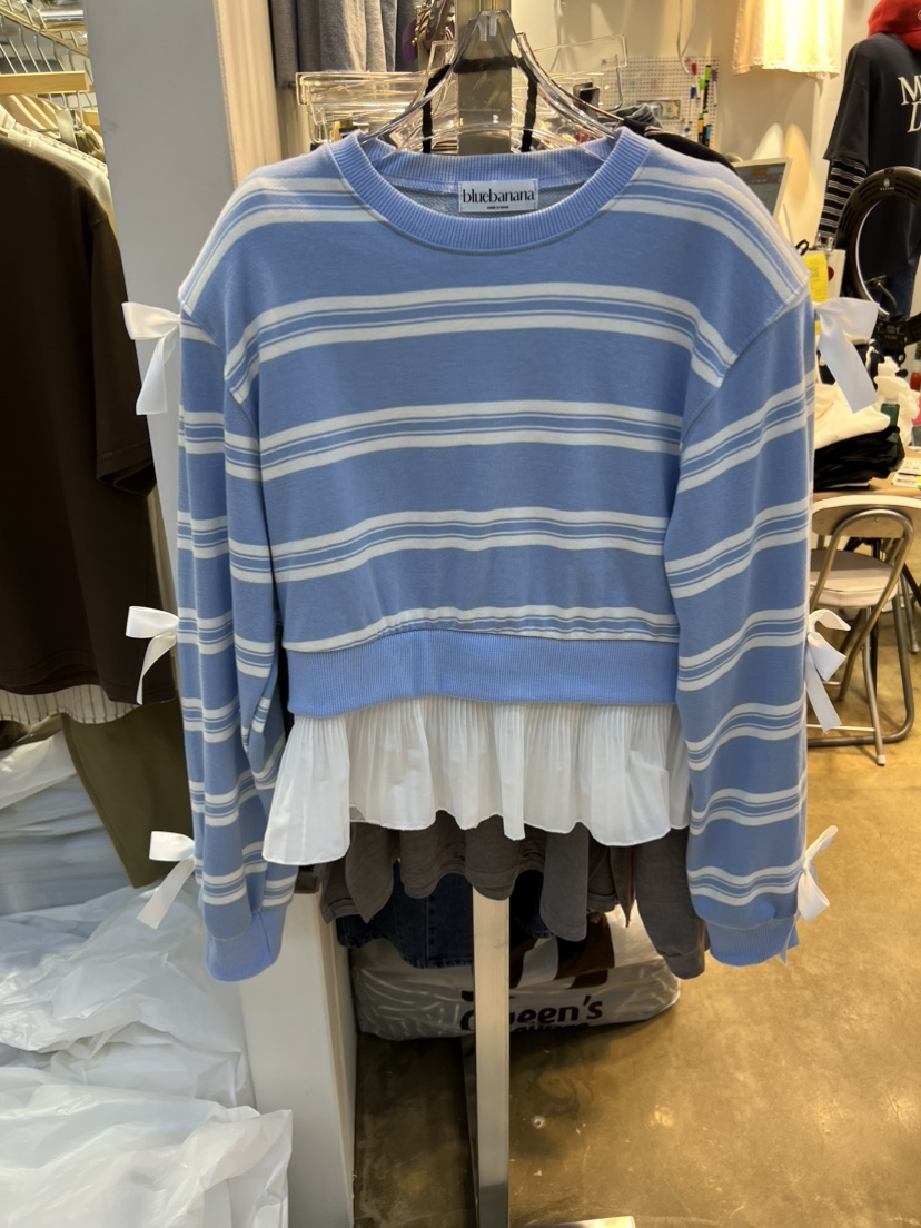 BLUE BANANA東大門㊣實拍女士新品熱賣真品推薦人氣時尚衛衣BLUE BANANA衛衣圖色2
