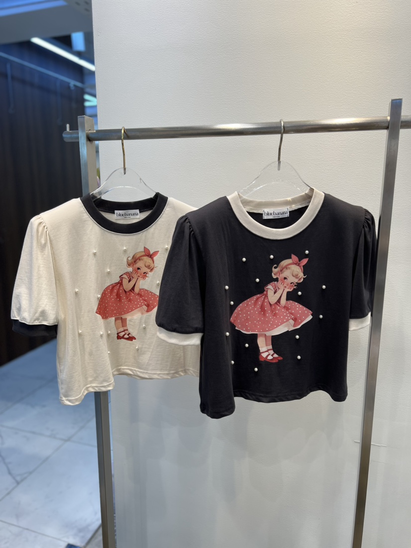 BLUE BANANA韓國代購㊣女士新品職業真品休閑熱賣25秋冬T恤BLUE BANANAT恤