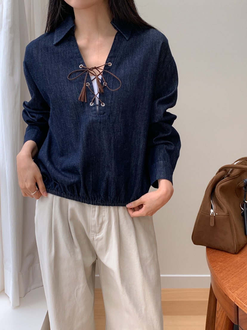 MILLIMETER東大門㊣代購女裝新款推薦熱賣職業25秋冬襯衫蕾絲衫MILLIMETER襯衫/蕾絲衫