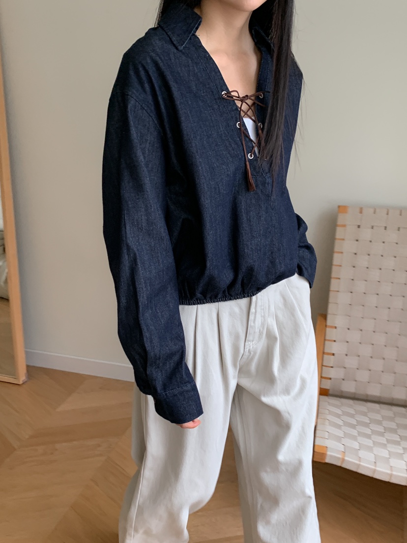 MILLIMETER東大門㊣代購女裝新款推薦熱賣職業25秋冬襯衫蕾絲衫MILLIMETER襯衫/蕾絲衫