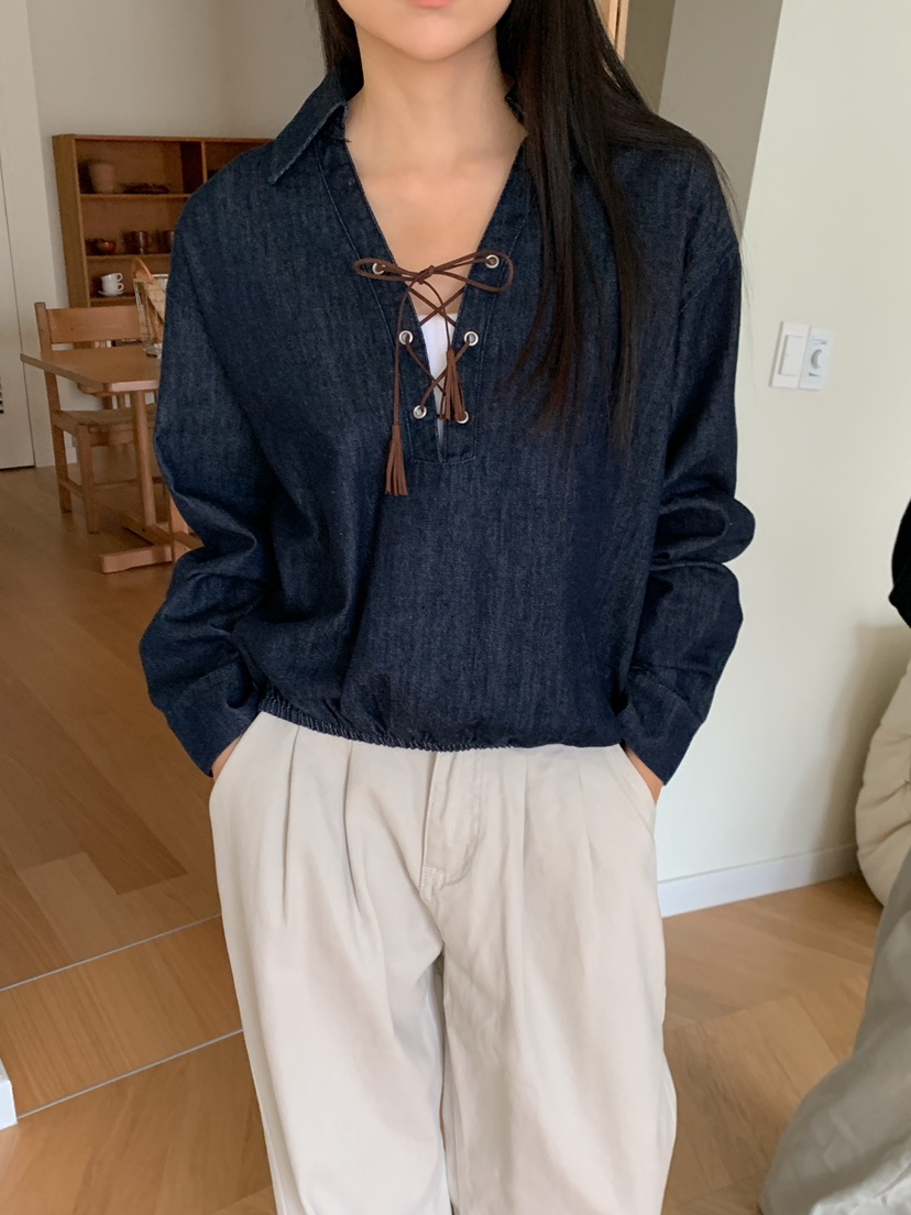 MILLIMETER東大門㊣代購女裝新款推薦熱賣職業25秋冬襯衫蕾絲衫MILLIMETER襯衫/蕾絲衫