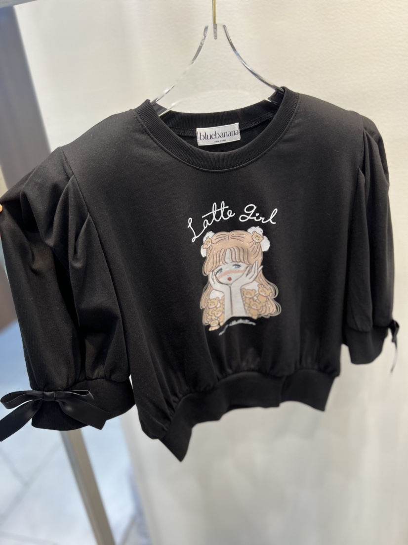 BLUE BANANA韓國直郵㊣女士新款25秋冬真品熱賣職業休閑T恤BLUE BANANAT恤圖色2