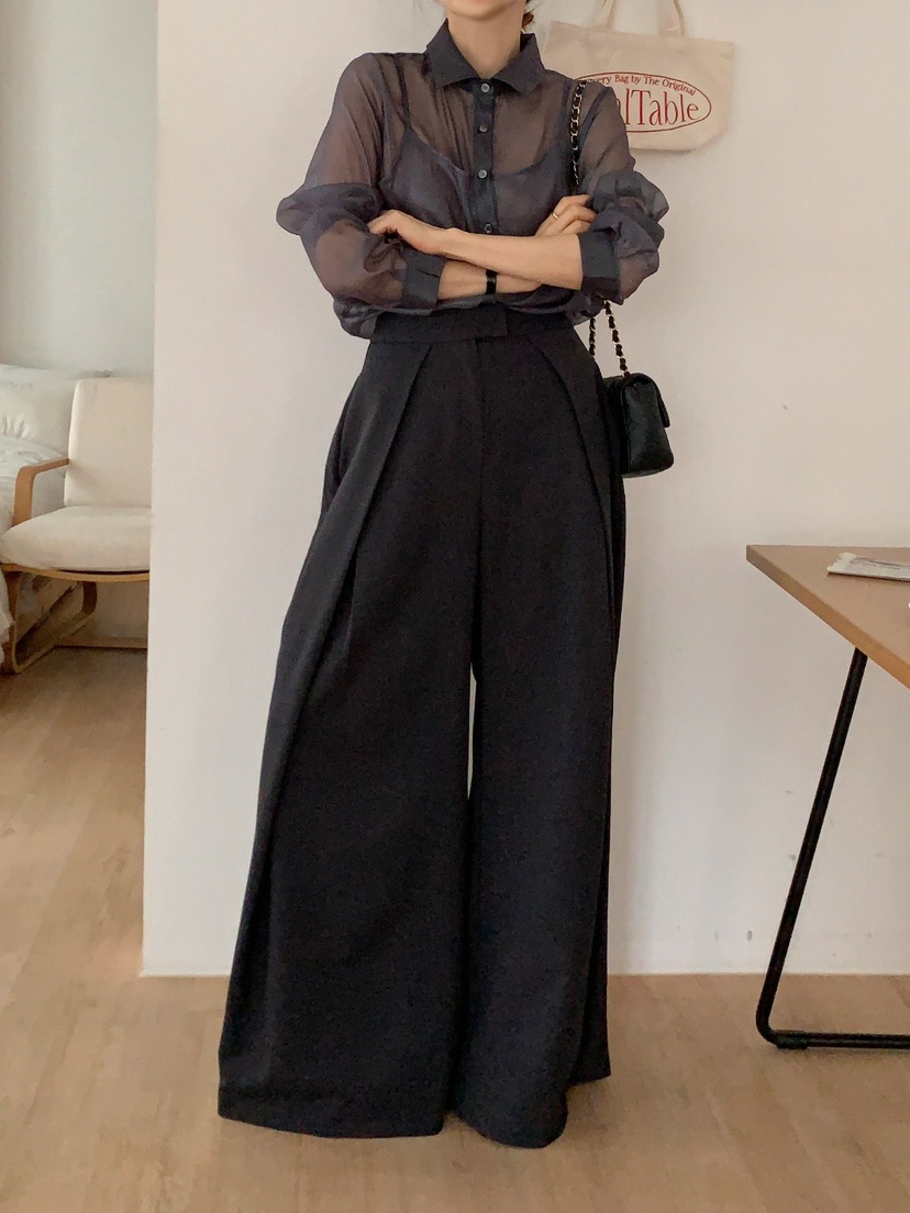 CRONG東大門㊣代購女裝新品真品時尚推薦職業人氣休閑休閑褲CRONG休閑褲
