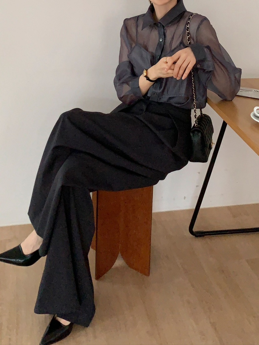 CRONG東大門㊣代購女裝新品真品時尚推薦職業人氣休閑休閑褲CRONG休閑褲