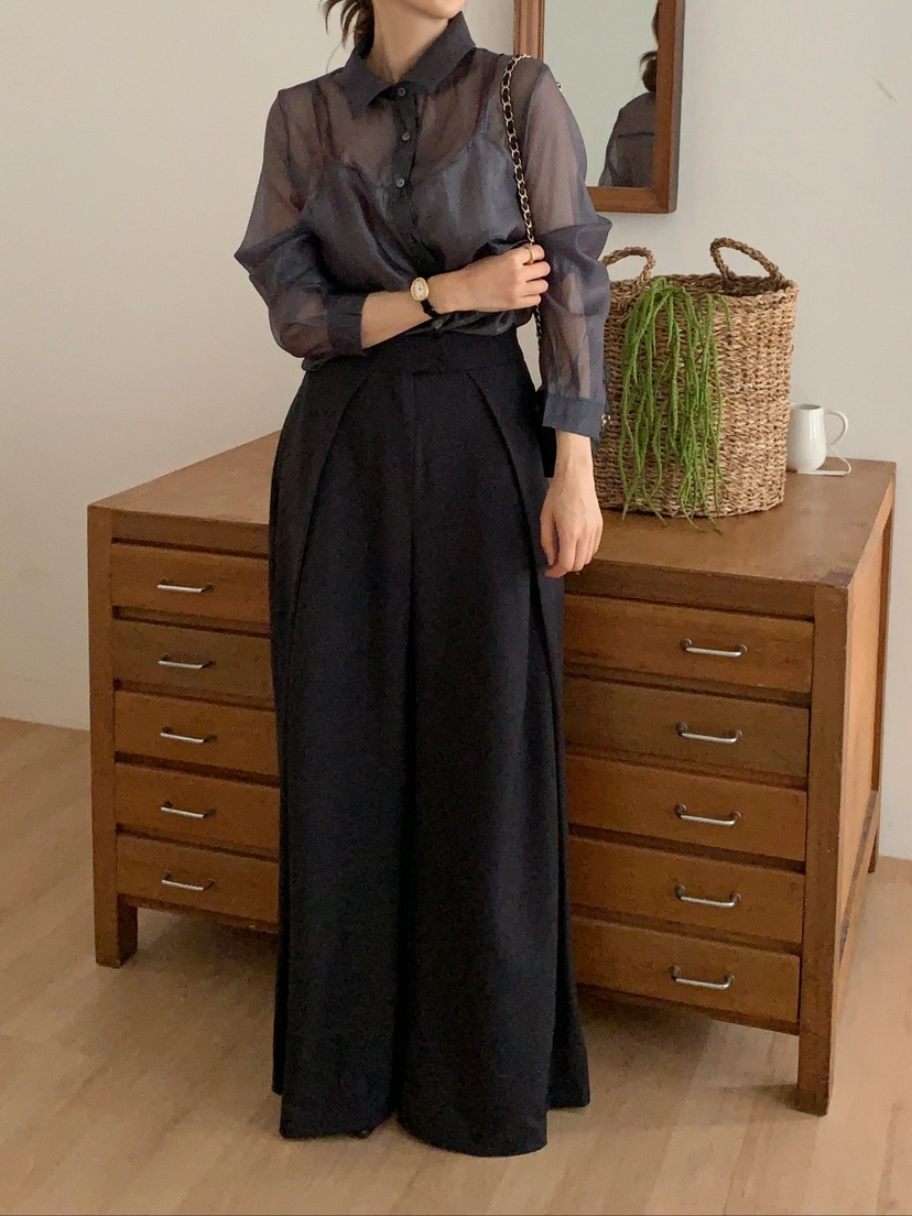 CRONG東大門㊣代購女裝新品真品時尚推薦職業人氣休閑休閑褲CRONG休閑褲