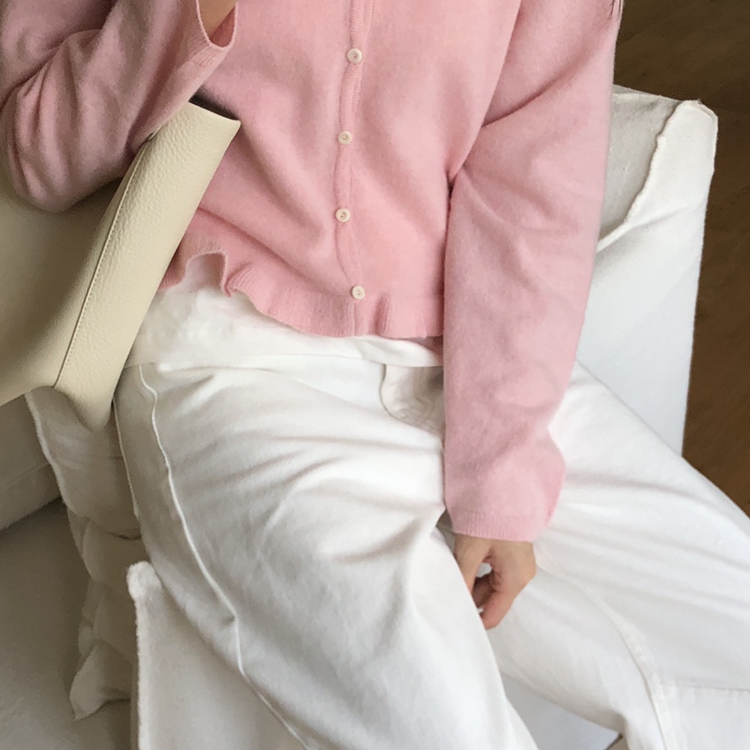 THE ABLE東大門㊣直郵女裝新品人氣休閑推薦針織衫荷葉邊開衫THE ABLE/TA針織衫