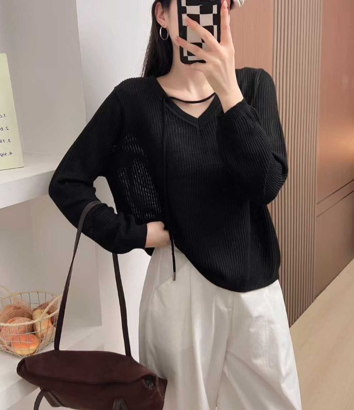 BOBBIE DOLL韓國代購㊣女裝新品休閑人氣推薦熱賣時尚針織衫BOBBIE DOLL針織衫