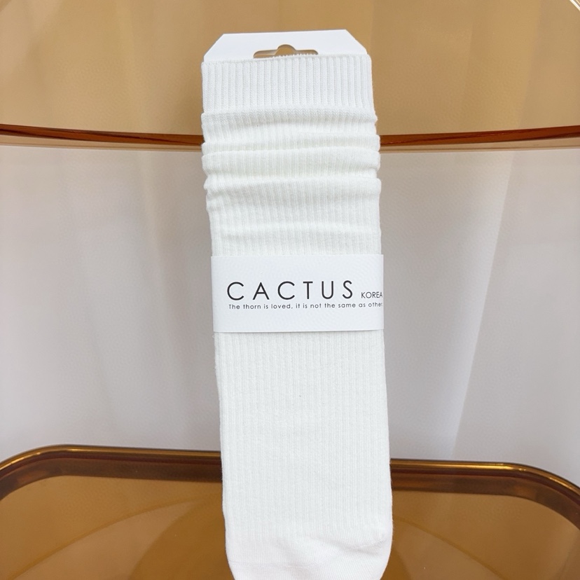 CACTUS-Q東大門㊣代購女士新品時尚推薦休閑25秋冬襪子條紋CACTUS十雙起/可混搭襪子