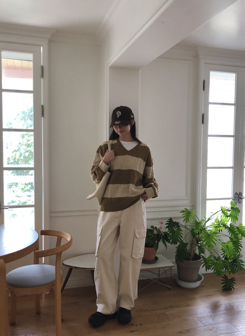 THE ABLE東大門㊣代購女裝新品時尚休閑真品推薦職業針織衫THE ABLE/TA針織衫