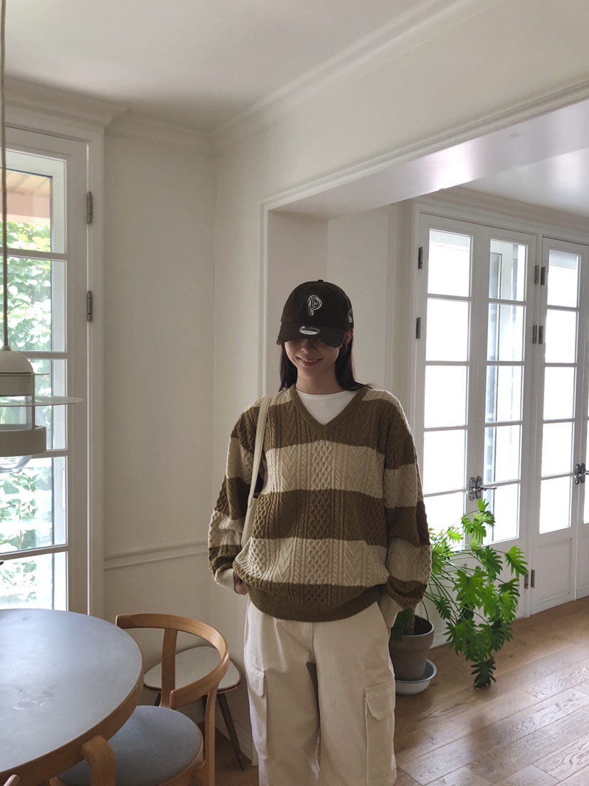 THE ABLE東大門㊣代購女裝新品時尚休閑真品推薦職業針織衫THE ABLE/TA針織衫