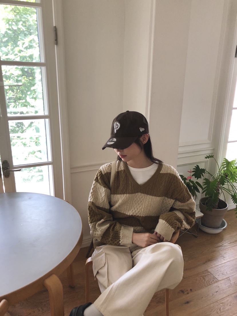 THE ABLE東大門㊣代購女裝新品時尚休閑真品推薦職業針織衫THE ABLE/TA針織衫