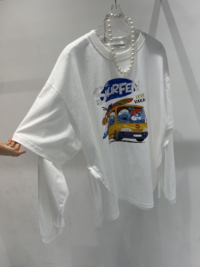 BLUE BANANA東大門㊣實拍女士新品時尚職業25秋冬真品長袖T恤BLUE BANANA長袖T恤圖色3