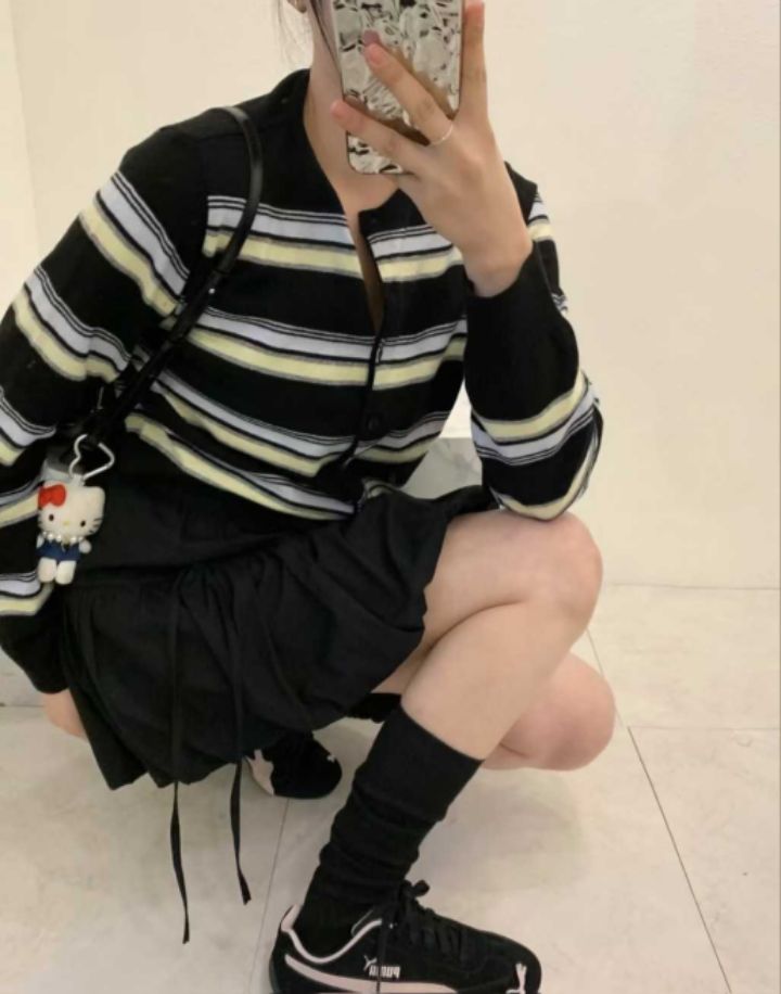BOBBIE DOLL東大門㊣實拍女士新品人氣職業25秋冬熱賣針織衫BOBBIE DOLL針織衫圖色3