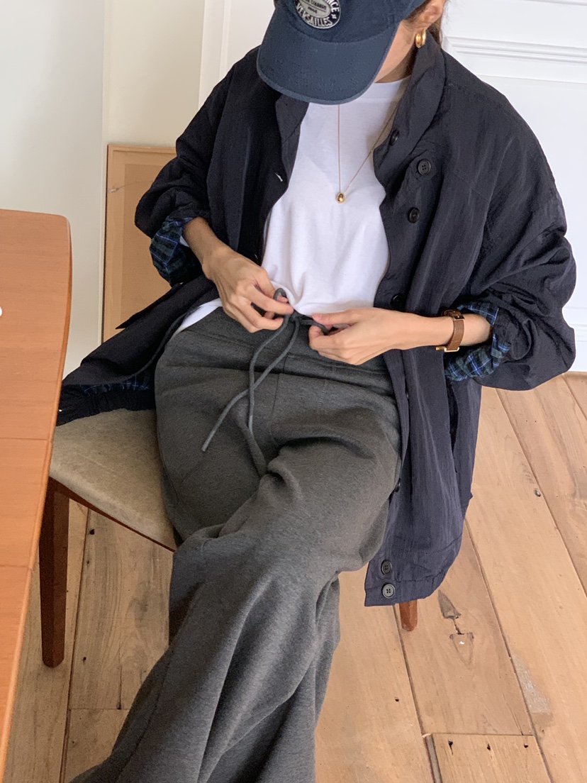 DE GO YOU韓國直郵㊣女士新品推薦25秋冬休閑熱賣休閑褲口袋DE GO YOU休閑褲
