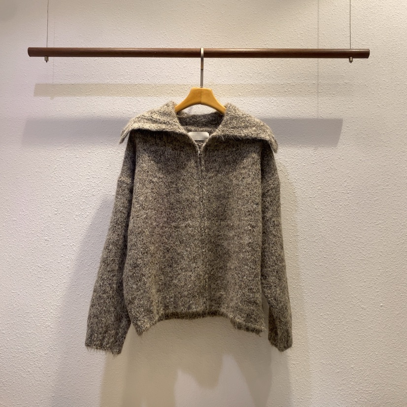 DARLUZ_MI東大門㊣實拍女裝新品職業真品人氣25秋冬針織衫拉鏈DARLUZ_MI針織衫圖色4